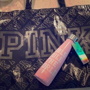 Victoria’s Secret Pink S’well water bottle & bag